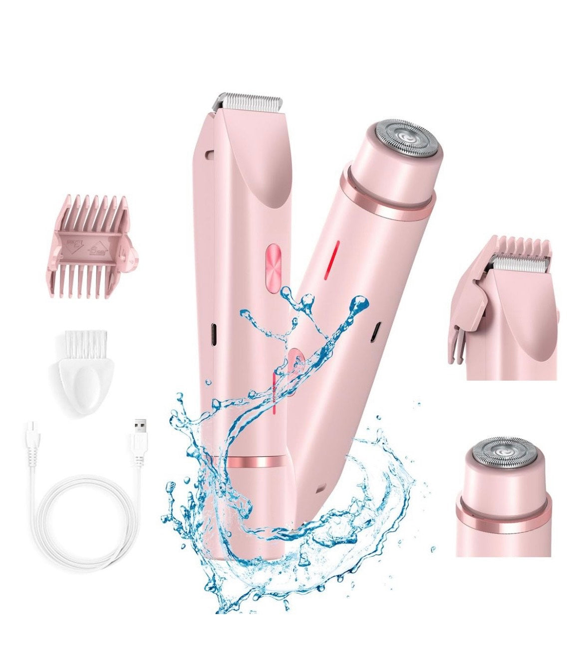 SkinTrim - Recortadora 2 en 1 para la Línea del Bikini y el Rostro