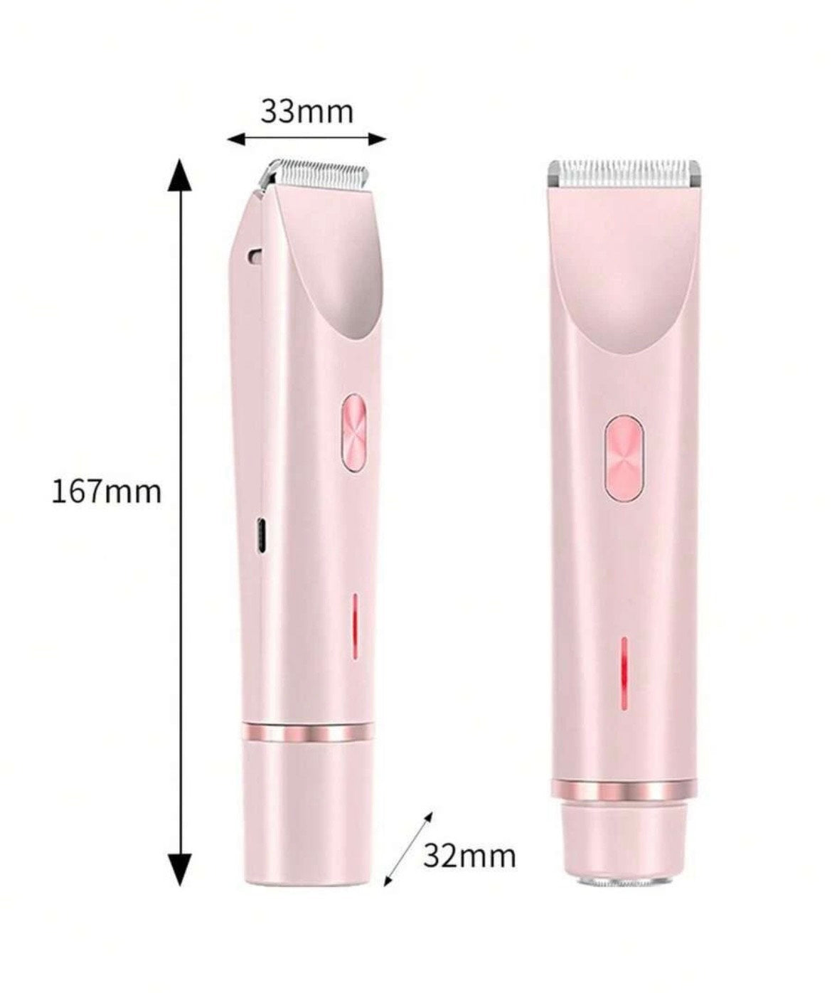 SkinTrim - Recortadora 2 en 1 para la Línea del Bikini y el Rostro